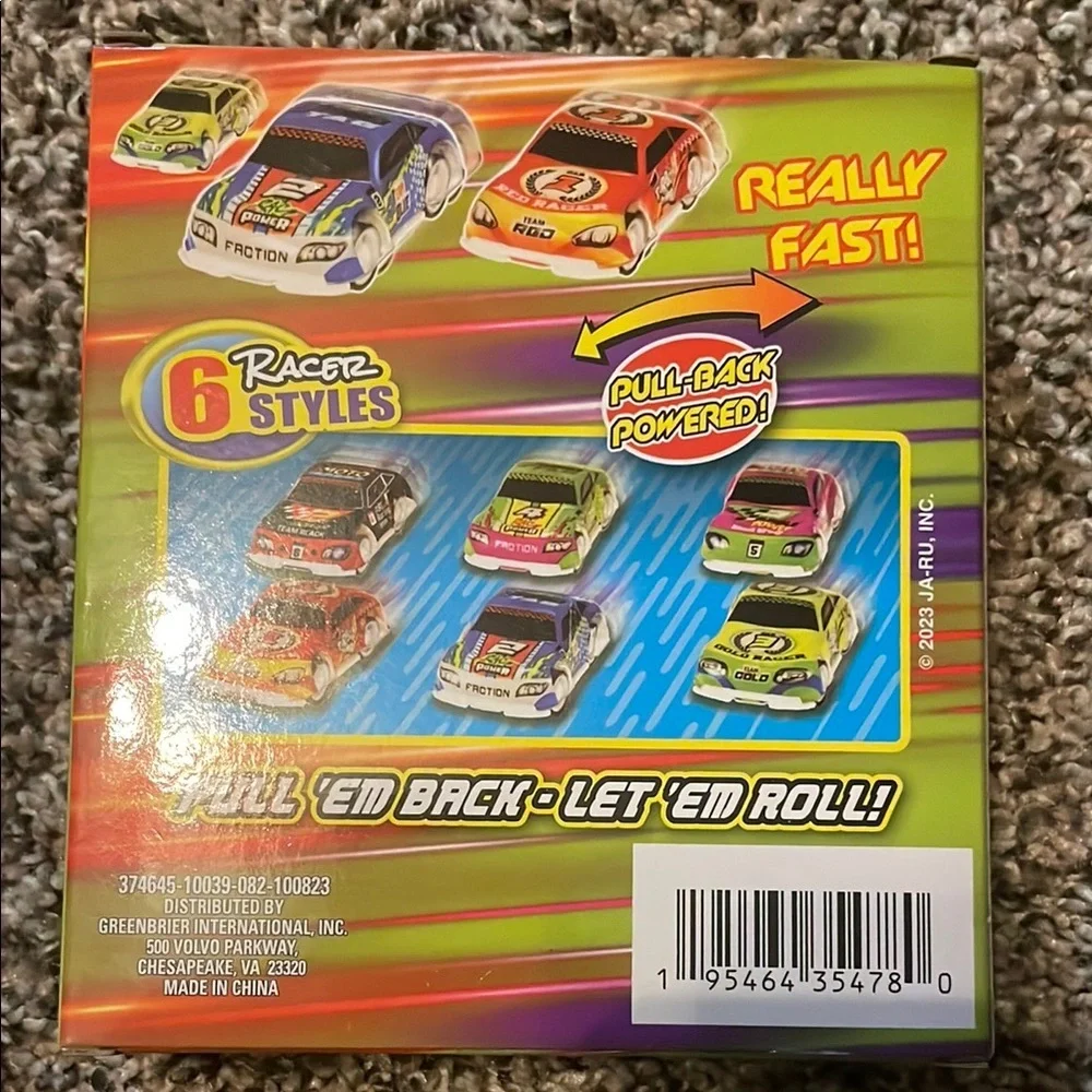 Pull-Back Racing Cars Set